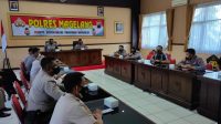 Anggota Polri dan PNPP Polres Magelang Ikuti Mujahadah dan Doa Bersama Secara Virtual