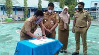 Jalin Kemitraan, UPT SMAN 1 Sinjai MoU Dengan Dispusip Sinjai