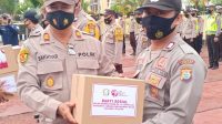 Semarak Kemerdekaan RI, Kapolres Sinjai Salurkan Sembako Kepada Masyarakat Kurang Mampu