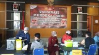Vaksinasi Merdeka Candi, Polres Magelang Kota Sasar Supporter Sepak Bola