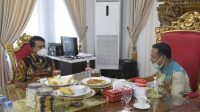 Bahas Porprov 2022, Bupati ASA Temui Plt Gubernur Sulsel