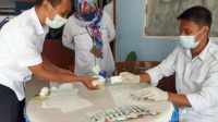 Pegawai Lingkup RRI Palu Ikuti Test Urine