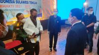 Gubernur Selteng Terima Penghargaan DAN 5 Kehormatan dari PB Taekwondo Indonesia