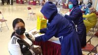 Vaksinasi Merdeka Candi Polres Magelang Kota Sukses Layani 739 Peserta