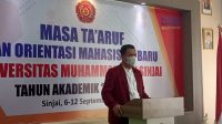 Rektor UMSi Inginkan Mahasiswa Baru Cintai Kampus