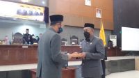 Diserahkan Bupati ASA, DPRD Sinjai Paripurna Ranperda Perubahan APBD 2021