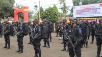 90 Personil Brimob Diberangkatkan Untuk Pengamanan PON XX di Papua