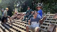 Berkat Program TMMD Reguler, Rumah Karjo Parmin Segera Terwujud