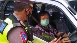 Polres Magelang Kota Sosialisasikan Aplikasi Peduli Lindungi dan Disiplin Prokes