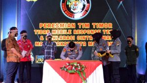 Jaga Kamtibmas, Kapolres Magelang Kota Launching Tim TIMOR