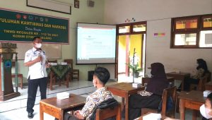 Program Non Fisik TMMD, Adakan Penyuluhan Kamtibmas dan Bahaya Narkoba