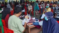Vaksinasi Dosis 2 Polres Magelang di Enam Lokasi Berlangsung Sukses