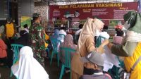 Antusias, Warga Sewukan Diserbu Vaksin
