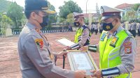 Rajin Tegur Warga Patuhi Prokes, Dua Lantas di Sinjai Terima Penghargaan