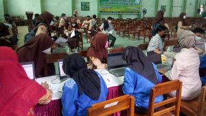 Ratusan Siswa MAN lkuti Vaksinasi Merdeka Candi Polres Magelang Kota