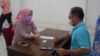 Posbindu PTM, Pegawai Kantor Kemenag Sinjai Periksa Kesehatan