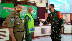 Beraksi Lagi, Babinsa Bandongan Gembleng Satlimas