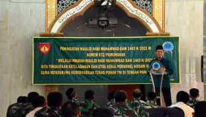 Korem 072/Pamungkas Adakan Peringatan Maulid Nabi Muhammad SAW
