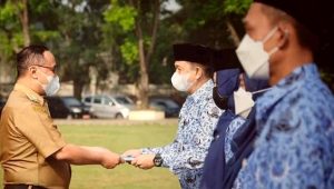 47 PNS Penerima Kenaikan Pangkat, Ini Pesan Walikota Magelang