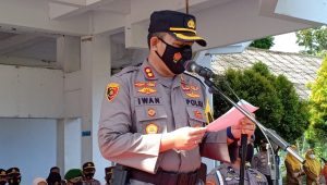 Urus Administrasi di Polres Sinjai Wajib Tunjukkan Kartu Vaksin