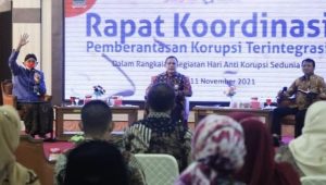 Gubernur Jateng Gelar Rakor Pemberantasan Tindak Pidana Korupsi Terintegrasi