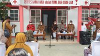 Kasat Binmas Polres Banggai Hadiri Sentra Vaksinasi Covid-19 di Markas PMI