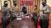 Kunjungi Stasiun Radio, SDM Polres Gowa Gelar Sosialisasi Proaktif Penerimaan Bintara Polri 2022