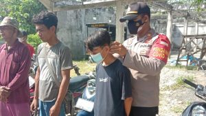 Temukan Langgar Prokes, Polsek Batui Ceramahi Pengguna Jalan