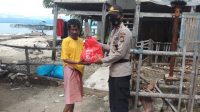Angin Puting Beliung di Padaelo, Polsek Pulau Sembilan Bergerak Cepat Bantu Warganya