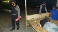 Tim Tarantula Polres Banggai Temukan Dua Pemuda Tertidur Diduga Karena Mabuk