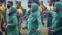 Yon Armed 11 Kostrad Selenggarakan Olahraga Bersama Sabtu Sehat