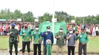 Bupati Erli Hasim Buka Turnamen Camat Cup Ke – 1 Tahun 2021