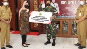 Apresiasi Kinerja, Bupati Sukoharjo Serahkan Motor Dinas Kepada Babinsa dan Bhabinkamtibmas