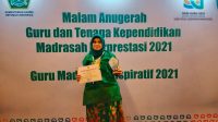 Membanggakan, Kamad MIN 3 Sinjai Kantongi Juara Harapan 2 Ajang Anugerah Gupres 2021