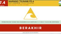 Gempa Berkekuatan 7,4 di Laut Flores, BMKG Cabut Peringatan Dini Tsunami