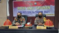 Tingkatkan Kinerja, Kapolres Sinjai Anev Kamtibmas Akhir Tahun
