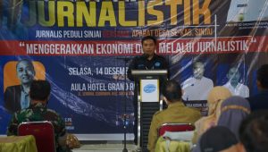 Jurnalis Peduli Sinjai Ajari Aparat Desa Menulis Berita dan Kehumasan