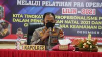 Kapolres Palopo Imbau Personil Lakukan Pengamanan Nataru Sebaik Mungkin