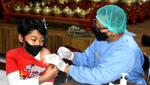 Korem 072/Pamungkas Gelar Vaksinasi Anak Usia 6-11 Tahun