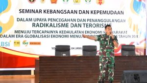 Kasrem 072/Pamungkas Sampaikan Materi Seminar Kebangsaan di UIN Sunan Kalijaga