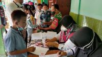 Giliran Pelajar Bandongan Usia 6-11 Tahun Terima Vaksin