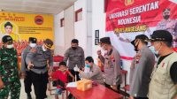 Kapolres Magelang Tinjau Vaksinasi Massal di Klenteng Hook An Kiong