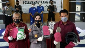 Polres Magelang Kota Amankan 3 Remaja Pelaku Pengeroyokan Driver Ojol