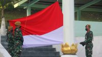 Berkibarlah Sang Merah Putih, Yonarmed 3/105 Tarik/NP Laksanakan Upacara Pengibaran Bendera