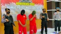 Kedapatan Membawa Sabu, Dua Warga Kota Magelang Ditangkap Polisi