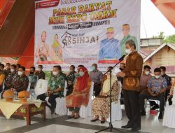 Pemda Siapkan Gerai Vaksin di Pasar Rakyat Mini Expo di Lapangan Sinjai Bersatu