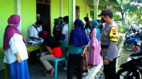 Polsek Tegalrejo Kembali Dampingi Vaksinasi Anak