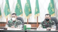 Danrem 071/Wijayakusuma Pimpin Sidang Pankar Jabatan Perwira