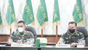 Danrem 071/Wijayakusuma Pimpin Sidang Pankar Jabatan Perwira