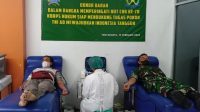 Sambut HUT Ke-70 Corps Hukum AD, Korem 072/Pamungkas Gelar Donor Darah